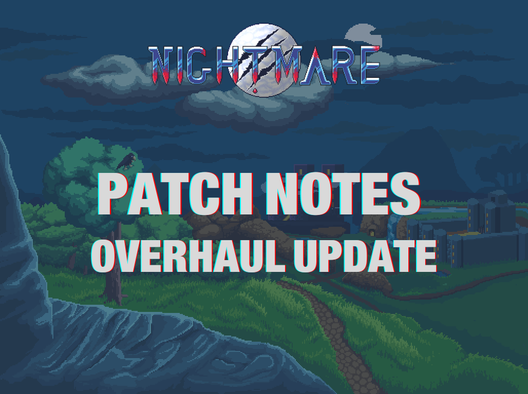 Patch notes of Overhaul Update image